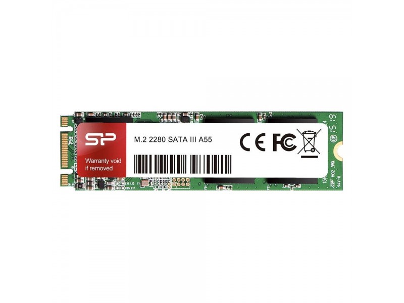 SSD SILICON POWER A55, M.2 2280, 128 GB, SATA