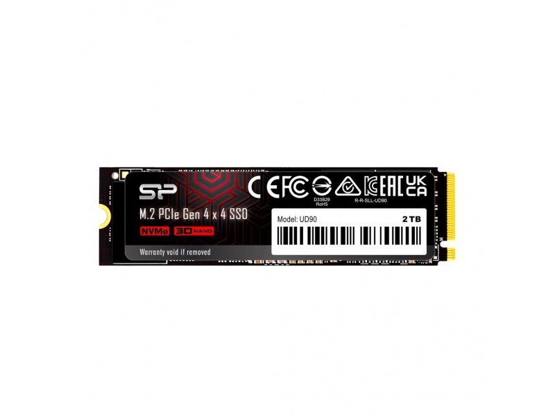SSD Silicon Power UD90, M.2-2280, PCIe Gen 4x4, NVMe, 2000GB