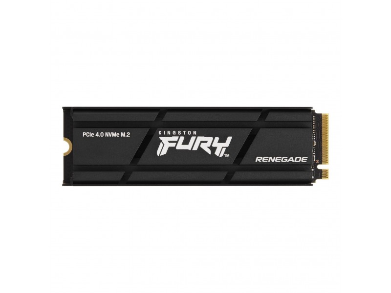 SSD Kingston Fury Renegade M.2-2280 PCIe 4.0 NVMe 1000GB, Heatsink