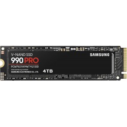 SSD SAMSUNG 990 PRO, 4TB, M.2 Type 2280, MZ-V9P4T0BW
