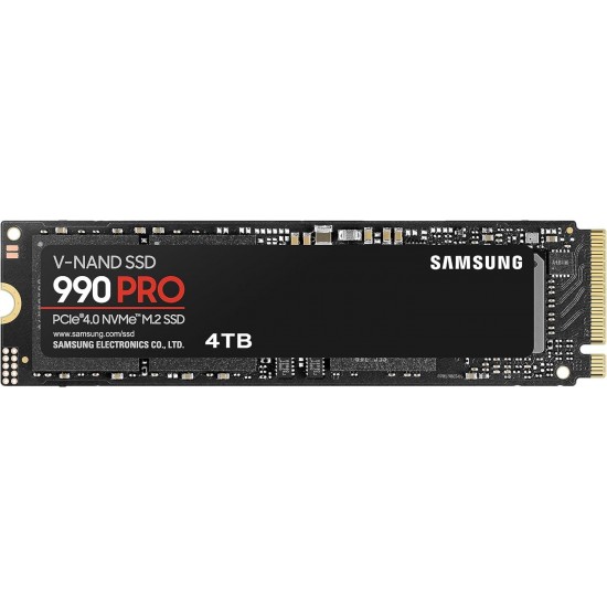 SSD SAMSUNG 990 PRO, 4TB, M.2 Type 2280, MZ-V9P4T0BW