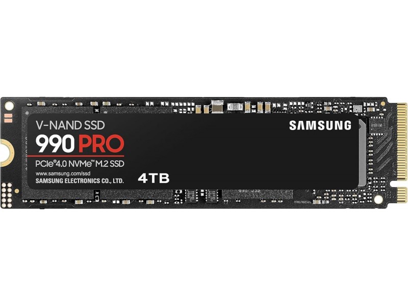 SSD SAMSUNG 990 PRO, 4TB, M.2 Type 2280, MZ-V9P4T0BW