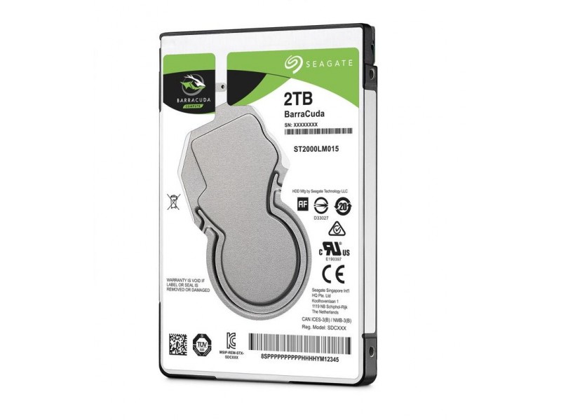 Хард диск за лаптоп SEAGATE, 2 TB, 128MB, SATA, ST2000LM015