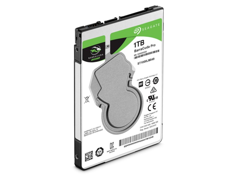 Хард диск за лаптоп SEAGATE BarraCuda, 1 TB, 128MB, SATA 6Gb/s, ST1000LM049