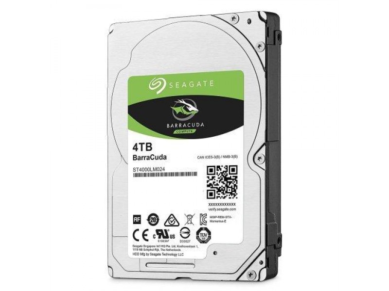 Хард диск SEAGATE BarraCuda, 4TB, 5400RPM, 2.5