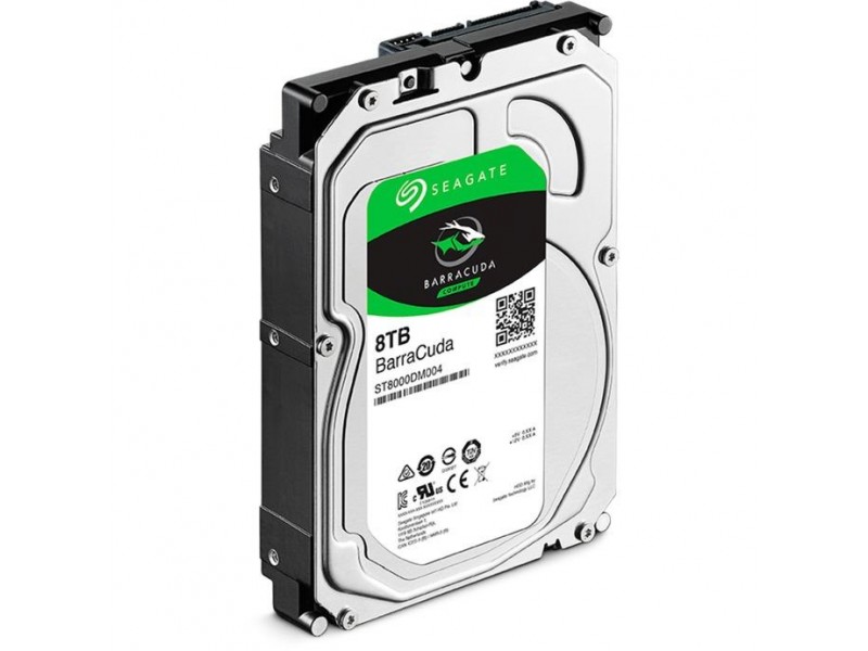 Хард диск SEAGATE BarraCuda, 8TB, 256MB, 5400 rpm,  SATA 3, ST8000DM004