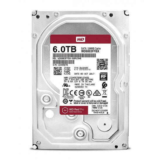 Хард диск WD Red Pro 6TB NAS 3.5