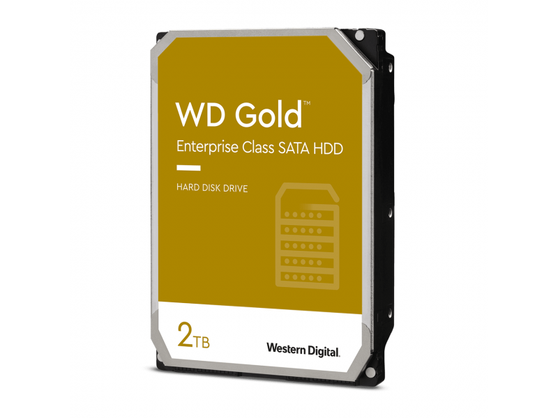 Хард диск WD Gold, 2TB, 7200rpm, 128MB, SATA 3