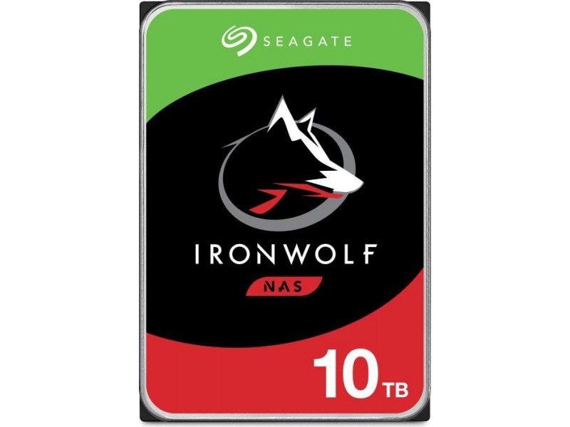 Хард диск SEAGATE IronWolf NAS, 10TB, 256MB Cache, SATA 6.0Gb/s