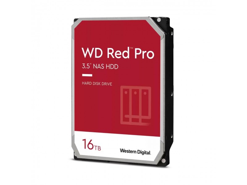 Хард диск WD Red Pro NAS, 16TB, 512MB Cache, SATA3 6Gb/s