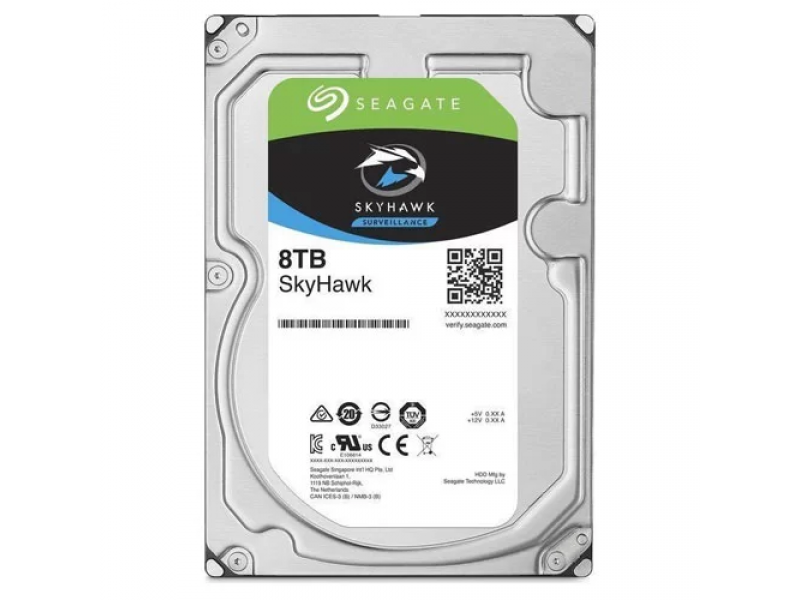 Хард диск SEAGATE SkyHawk Surveillance 8TB, 256MB Cache, SATA 6.0Gb/s