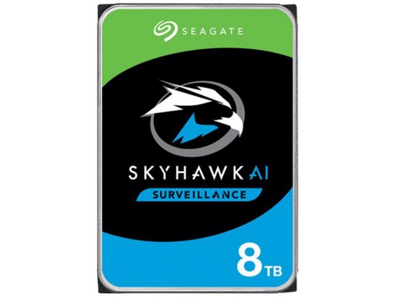 Хард диск SEAGATE SkyHawk AI, 8TB, 256MB Cache, SATA 6.0Gb/s