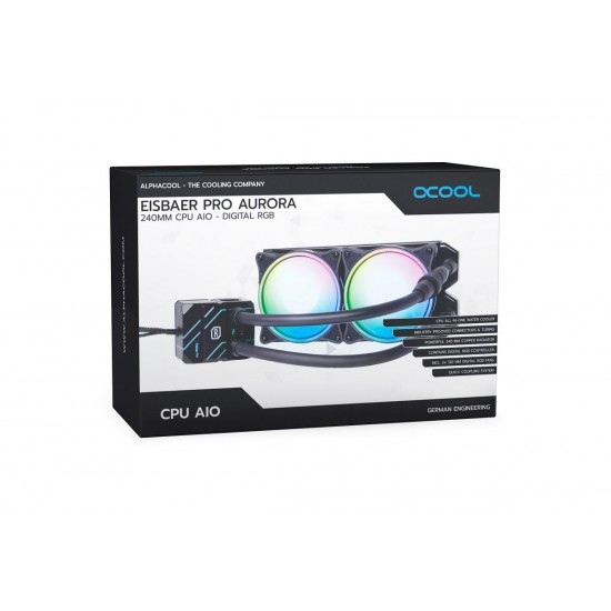 Водно AIO Охлаждане Alphacool Eisbaer Pro Aurora 240