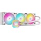 Охладител за процесор Corsair iCUE H150i Elite Capellix XT 360 White RGB AMD/INTEL