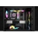 Охладител за процесор Corsair iCUE H100i Elite LCD XT Display Capellix 240 Black RGB AMD/INTEL