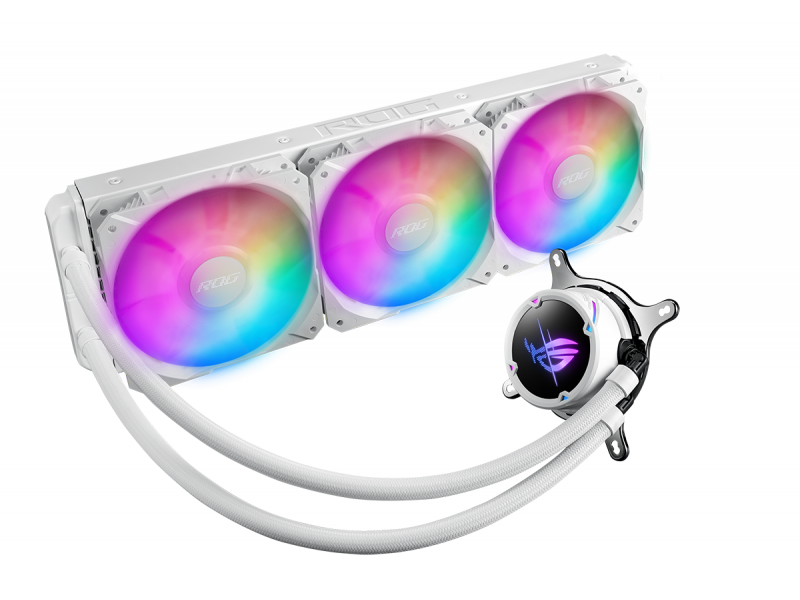 Охладител за процесор ASUS ROG Strix LC II 360 ARGB White Edition, Aura Sync