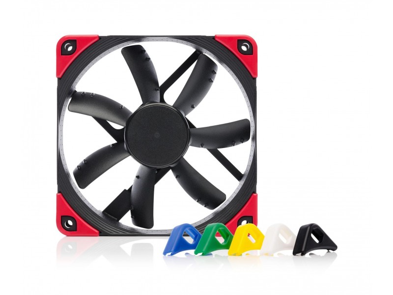 Вентилатор Noctua 120mm NF-S12A PWM Chromax.black.swap