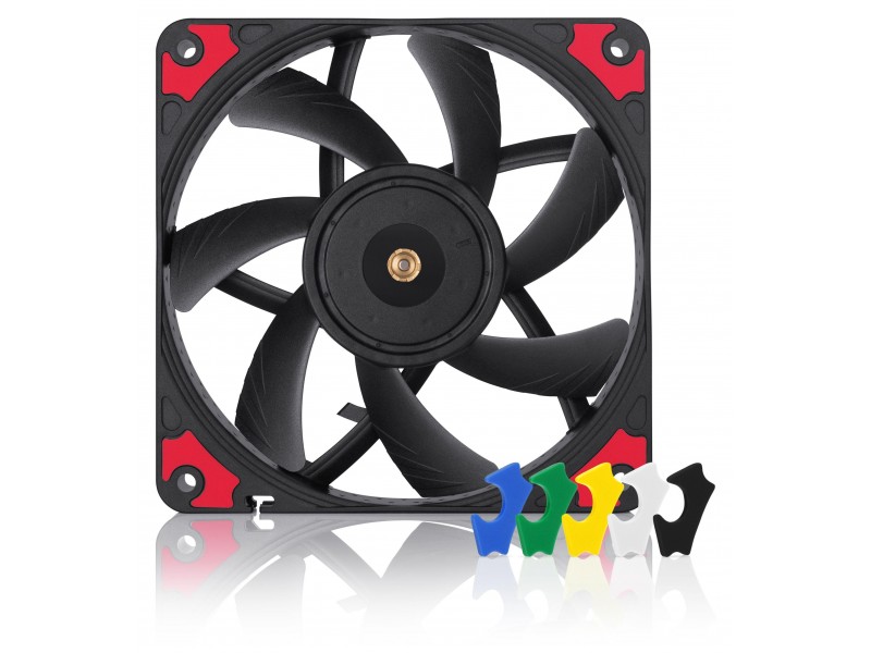 Вентилатор Noctua 120mm NF-A12x15 PWM chromax.black.swap