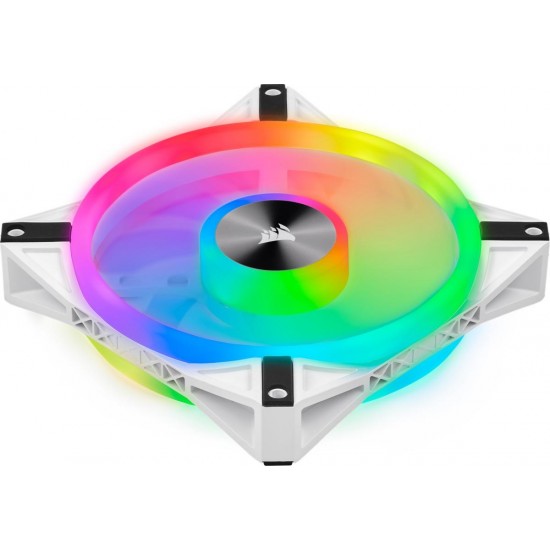 Вентилатор Corsair QL140 RGB White, Бял