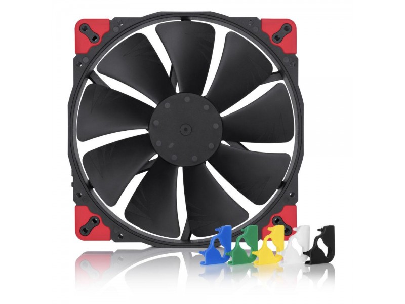 Вентилатор Noctua NF-A20 PWM chromax black swap 200x200x30mm