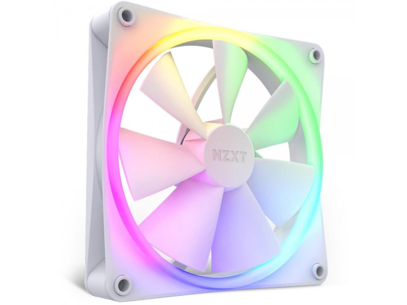 Вентилатор NZXT F140 RGB Бял