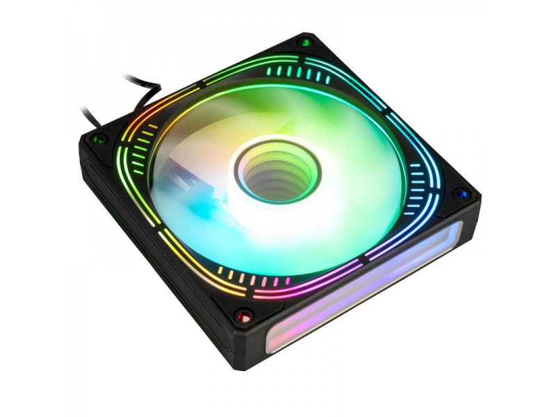 Вентилатор Kolink Umbra Void Pro 120mm ARGB, PWM, Черен