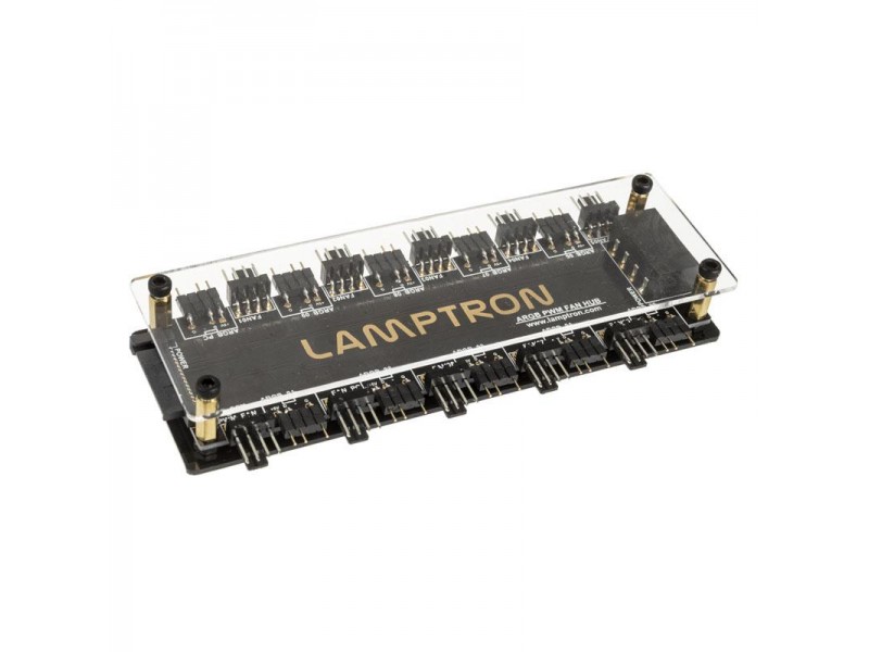 Хъб за вентилатори Lamptron SP901 A-RGB, Hub, 10x 4-pin/3pin