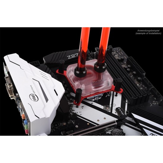 Воден блок за процесор Alphacool Eisblock XPX CPU, satin clear version