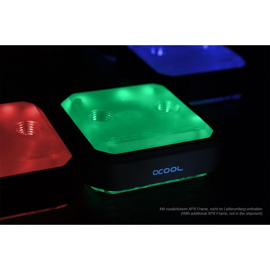 Воден блок за процесор Alphacool Eisblock XPX CPU, satin clear version