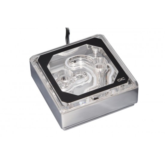 Воден блок за процесор Alphacool Eisblock XPX Aurora Edge, Acryl Chrome, Digital RGB