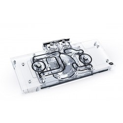 Воден блок за видео карта Alphacool Eisblock Aurora Acryl GPX-A Radeon RX 6700XT Reference with Backplate
