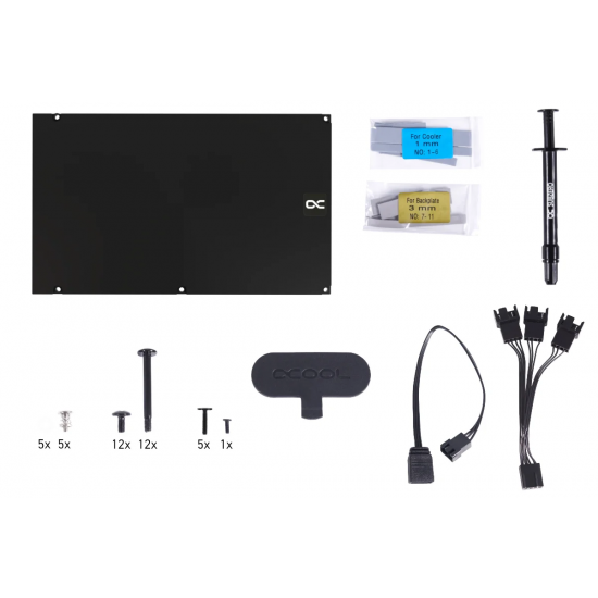 Воден блок с радиатор за видео карта Alphacool Eiswolf 2 AIO - 360mm RTX 4090 Reference with Backplate