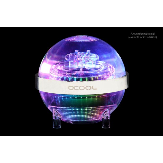 Резервоар Alphacool Eisball Digital RGB, Acryl (D5/VPP Ready)