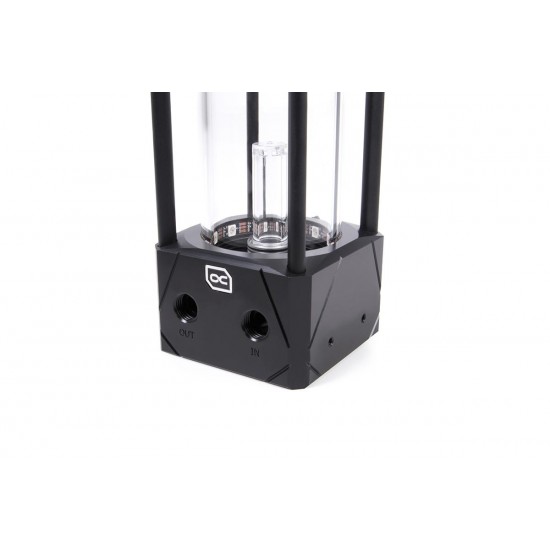 Резервоар Alphacool Eisbecher Aurora, D5 Acetal/Glas, 250mm