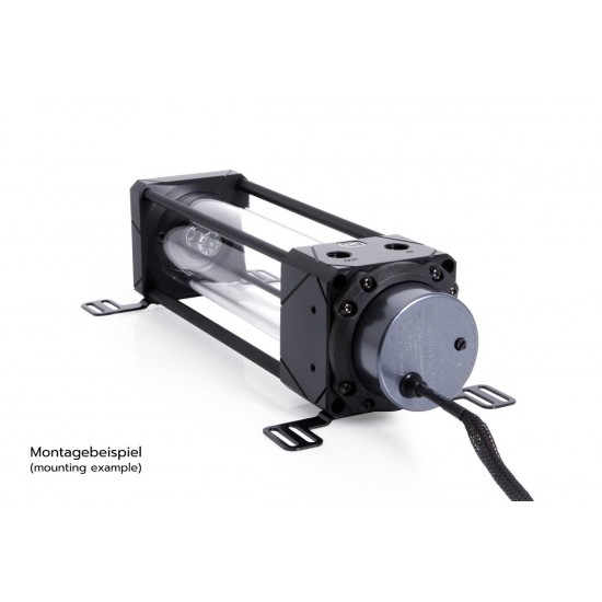 Резервоар Alphacool Eisbecher Aurora, D5 Acetal/Glas, 250mm
