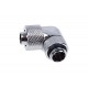 Фитинг Alphacool Eiszapfen, Удължител, 90°, 13/10mm, G1/4, Сребрист