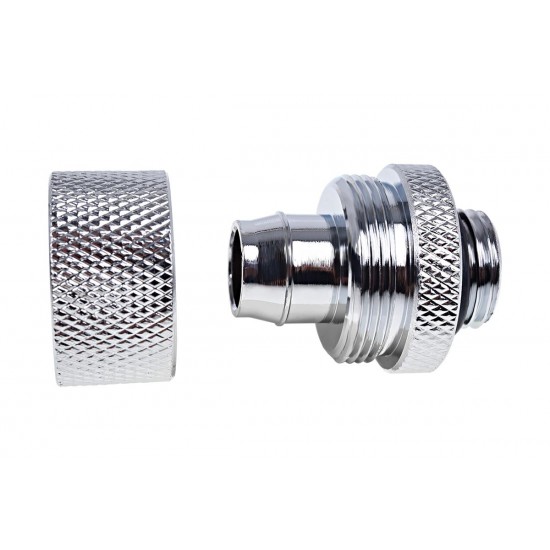 Фитинг Alphacool Eiszapfen, Удължител, 16/10mm, G1/4, Сребрист, 6 броя