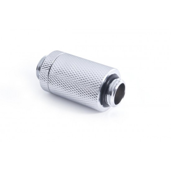 D-Plug Alphacool ES, 31.5mm, G1/4 AG auf G1/4 AG, Сребрист