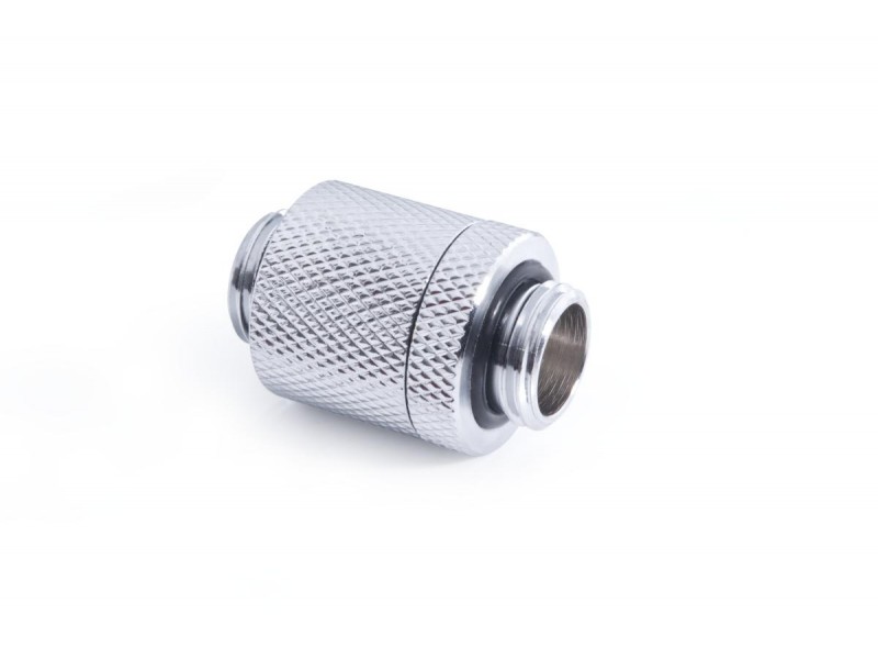 D-Plug Alphacool ES, 20mm, G1/4 AG auf G1/4 AG, Сребрист
