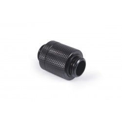 D-Plug Alphacool ES, 20mm, G1/4 AG auf G1/4 AG, Черен мат