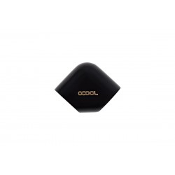 L-конектор Alphacool Eiszapfen, G1/4 AG вътрешна резба G1/4 IG, Черен мат