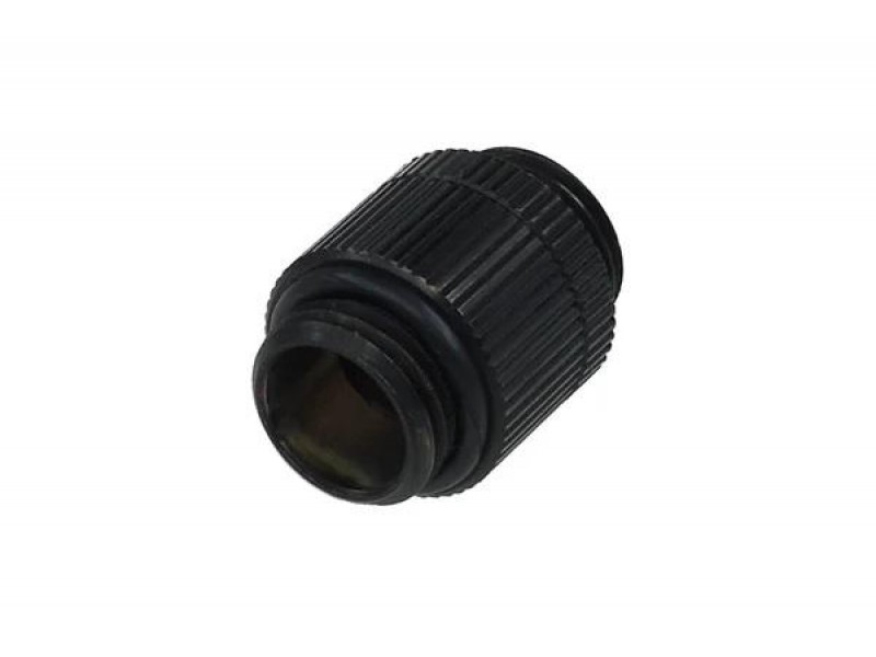 Адаптер Alphacool HF, Двоен нипел, G1/4 - G1/4, Въртящ се, Черен мат