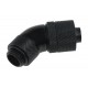 Компресионен фитинг Alphacool, 13/10 - G1/4, 45°, Въртящ се, Черен мат