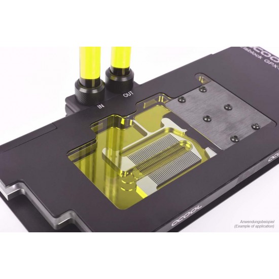 Течност за водно охлаждане Alphacool Eiswasser Crystal Yellow, 1000ml