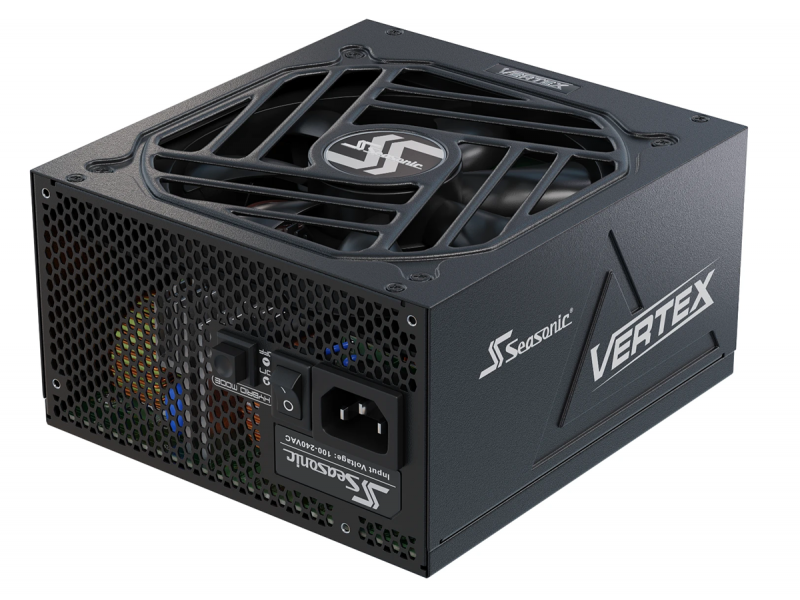 Захранващ блок SEASONIC VERTEX GX-750 750W, 80+ Gold PCIe 5.0, Fully Modular