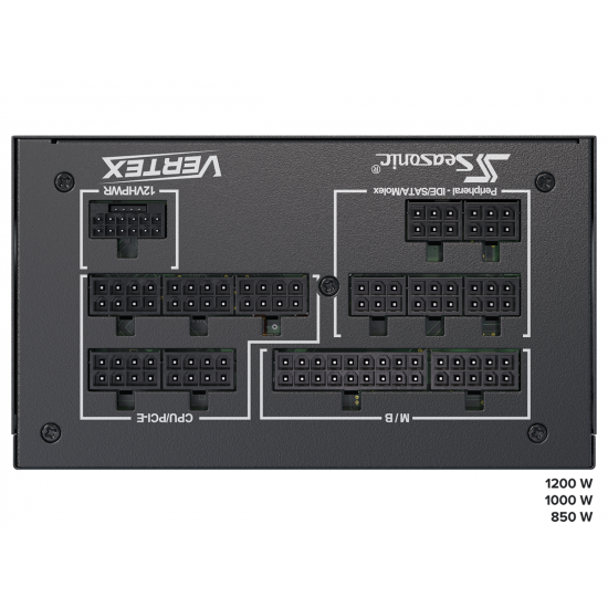 Захранващ блок Seasonic VERTEX PX-850W, 850W, 80+ Platinum, ATX 3.0, Fully Modular