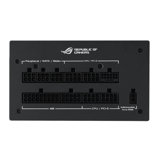 Захранващ блок ASUS ROG Strix 1200W 80+ Gold Aura Edition, ATX 3.0, PCIe 5.0 Ready