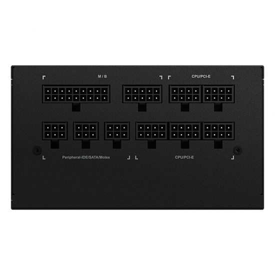 Захранващ блок Gigabyte UD750GM, 750W, 80+ GOLD, Modular