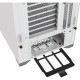 Кутия Corsair 5000D Airflow Mid Tower, Tempered Glass, Бяла