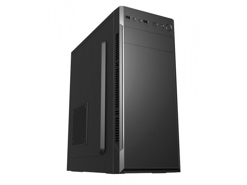 Кутия FSP CMT160 ATX Mid Tower, Черна